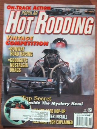 POPULAR HOT RODDING 1996 NOV - BALL STUD HEMI, NMCA PRO ST.